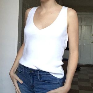 Reversible Sweater Tank Top